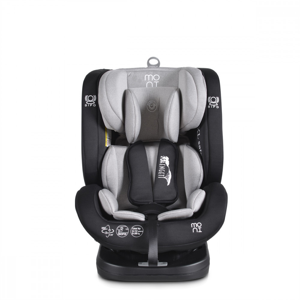 Cangaroo Moni Serengeti isofix autósülés 0-36 kg 360 - Grey (C50809) Cangaroo Moni Serengeti isofix autósülés 0-36 kg 360 - Grey (C50809)