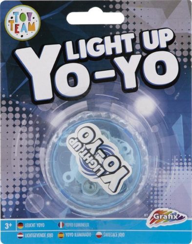 Moxy világító Yo-Yo, kék Grafix