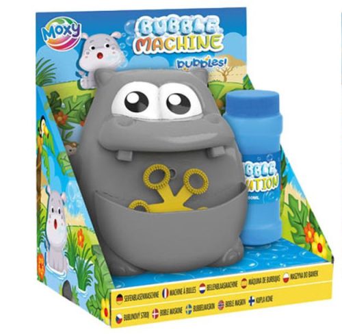 Moxy buborék fújó gép, Víziló Grafix