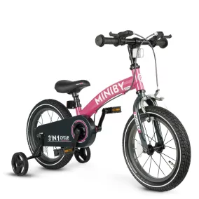 QPLAY Kolo Miniby 3v1 Pink, kor 2 - 8 év
