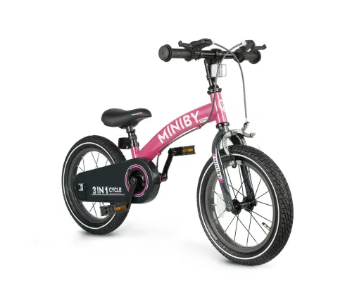 QPLAY Kolo Miniby 3v1 Pink, kor 2 - 8 év