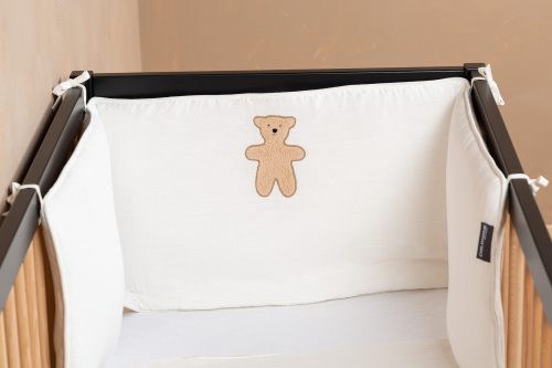 Childhome Ágyvédő - 35x170 Cm - Bézs + Teddy