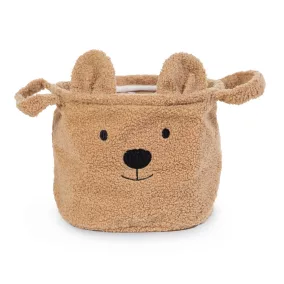 Childhome Teddy Kosárka - 25x20x20 Cm - Barna