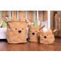 Childhome Teddy Kosárka - 30x30x30 Cm - Barna