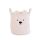 Childhome Teddy Kosárka- 30x30x30 Cm - Törtfehér