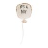 Childhome Vászon Ballon - "It's A Boy" - Fali Dekoráció - 35x26x8 Cm