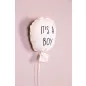   Childhome Vászon Ballon - "It's A Boy" - Fali Dekoráció - 35x26x8 Cm
