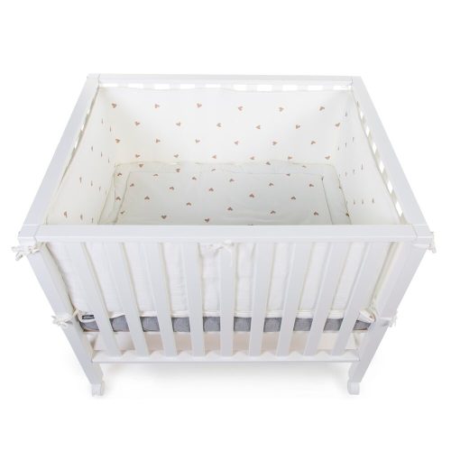 Childhome Rácsvédő Járókába - 35x340 Cm - Szivecskés