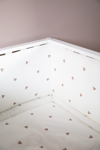 Childhome Rácsvédő Járókába - 35x340 Cm - Szivecskés