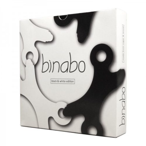 Binabo építőjáték fekete-fehér 60 db-os készlet - TicToys