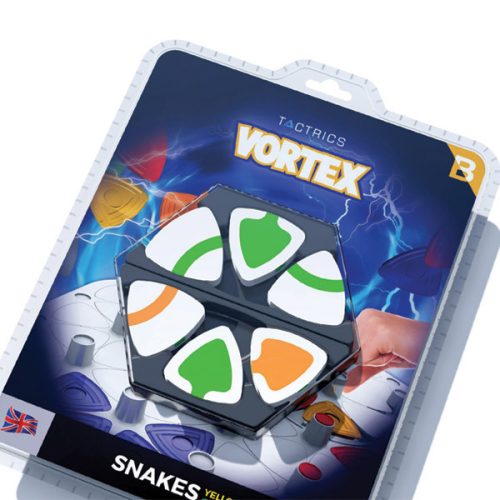 Vortex Snakes, kiegészítő korongkészlet a Vortex Basic társasjátékhoz (narancs-zöld) - Tactrics
