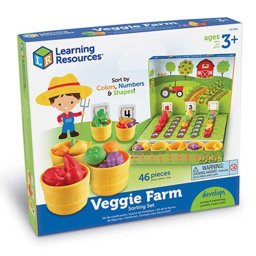 5553 - Veggie Farm szortírozó készlet - Learning Resources