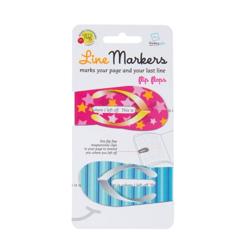 Mágneses sorjelölő - Flip Flops - Thinking Gifts