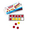 92856 - Ten-Frame With Counters Demonstration Clings - Learning Resources