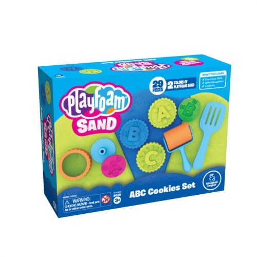 2233 - Gyurmakészlet betűkkel - Playfoam Sand ABC Cookies - Learning Resources