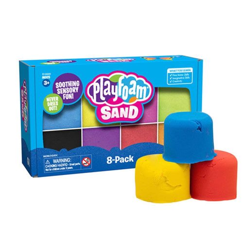 2230 - Homokgyurma - Playfoam Sand 8 színű gyurmával - Learning Resources