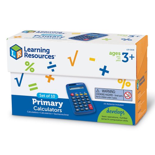 0038 - Iskolai számológép - Learning Resources - Learning Resources