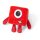 Numberblock One - plüss figura - Learning Resources