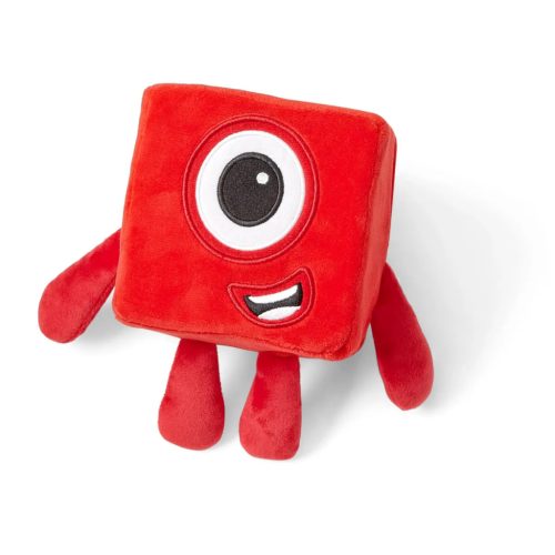 Numberblock One - plüss figura - Learning Resources