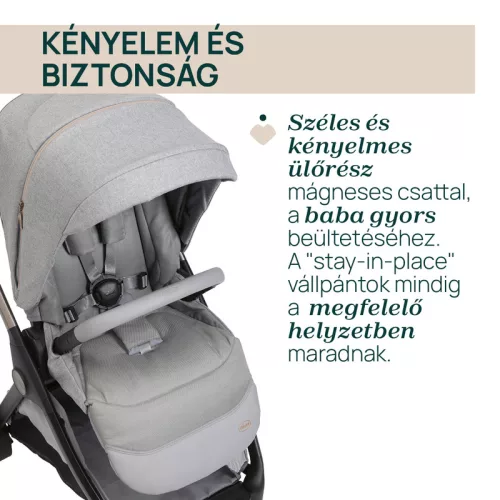 BELLAGIO babakocsi önzáródással Trió rendszerhez 22 kg-ig - Chicco