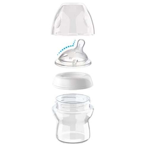 Chicco NaturalFeeling kézi mellszívó NaturalFeeling cumisüveggel