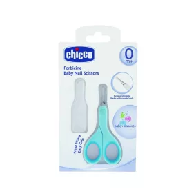   Olló hajlított véggel, tetővel rozsdamentes inox - Chicco