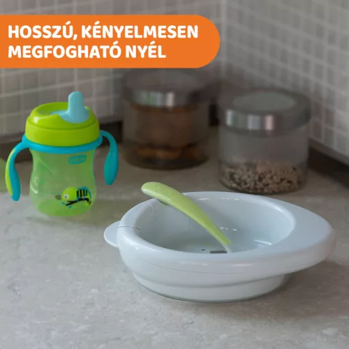 Red Up puha szilikon kanál piros - Chicco