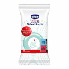 Cumi törlőkendő 16 db - cumitörlő illatmentes - Chicco
