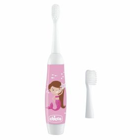   Fogkefe csereelemes 2 fejjel 3-6 év cserélhető elemes - Chicco