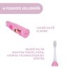 Fogkefe csereelemes 2 fejjel 3-6 év cserélhető elemes - Chicco