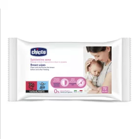   Melltörlőkendő szoptatás előtt és után - 72 db E-vitaminnal, Glicerinnel és prebiotikus Biolin®-nal - Chicco