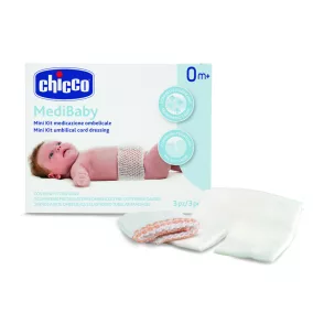 Köldökvédő szett 3 db háló és mull-lap - Chicco