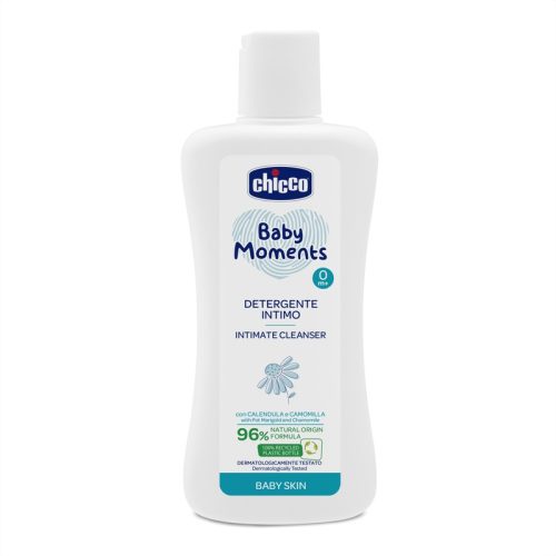 Intim mosakodó gél 200 ml Baby Moments körömvirág- és kamilla-kivonatok - Chicco