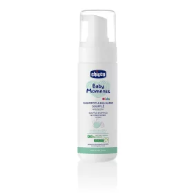   Hab sampon & kondicionáló 150 ml - Baby Moments Kids mandula és őszibarack kivonattal - Chicco