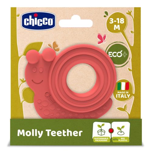 Chicco Molly csigás ECO+ bioműanyag rágóka