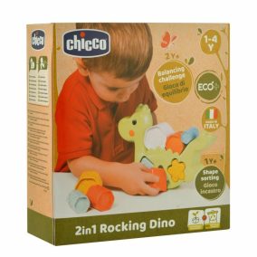 Chicco Hintázó dínó építőjáték 2in1 ECO+