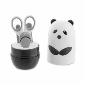   Manikűr készlet 5 db-os - Panda maci olló-csipesz-reszelő - Chicco