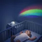   Rainbow Szivárvány zenélő forgó 3in1 kiságyjáték, projektor, éjjeli lámpa - Chicco