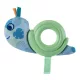 Baby Snail Eco+ bébicsiga rágókás textiljáték ökoanyagból - Chicco