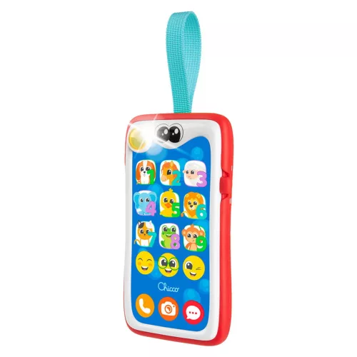 Smiley smartphone mosolygós okostelefon és babakocsijáték - Chicco