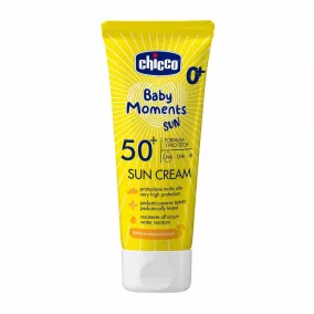   Fényvédő krém SPF 50+ (75 ml) UVA, UVB, INFRA sugárzás elleni nagyon magas védelem - Chicco