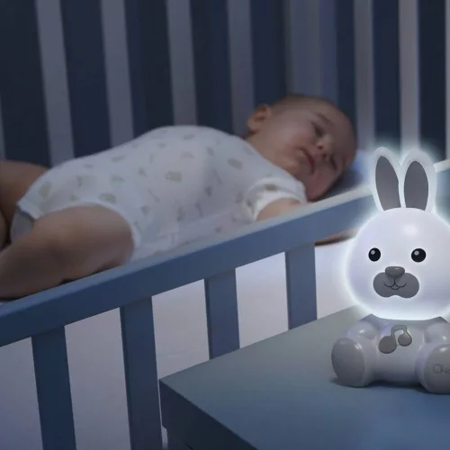 Dreamlight nyuszi zenélő lámpa hordozható - Chicco