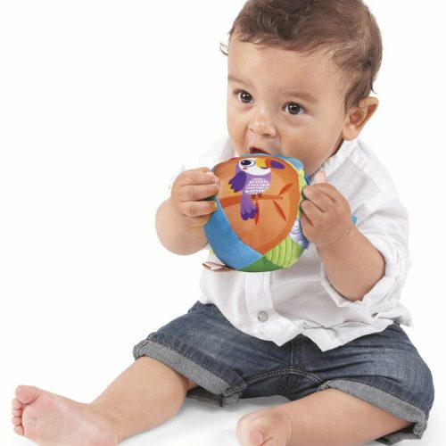 Soft Ball puha csörgős textil labda babakocsi-játék - Chicco