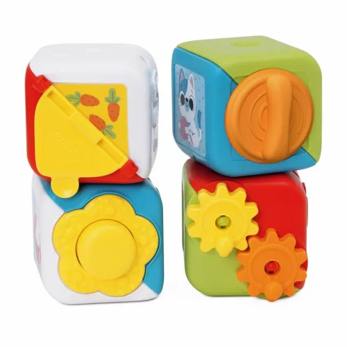 Építőkockák 2in1 manuális játék kézfejlesztő és logika - Chicco