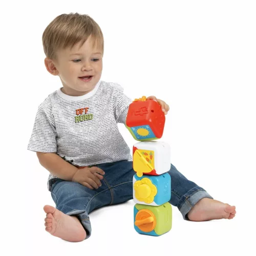 Építőkockák 2in1 manuális játék kézfejlesztő és logika - Chicco