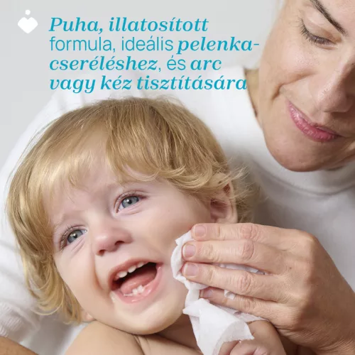 Törlőkendő illatos lótuszvizes 72 db érzékeny bőrre puhafedeles - Chicco