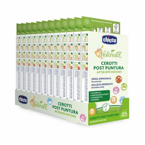 Csípés utáni tapaszok 30 db (3 év+) körömvirág, zanthoxylum, levendula és E-vitamin - Chicco