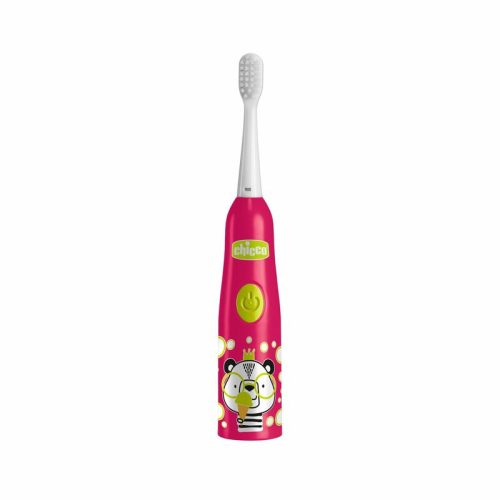 Elemes fogkefe rezgőfejjel 3év+ Panda 2 db cserefejjel - Chicco