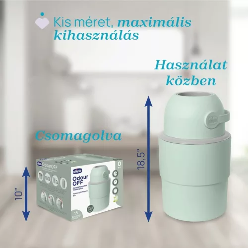 Teleszkópos pelenkatároló (15 db nejlonzsákkal) extra utántölt költség nélkül - Chicco