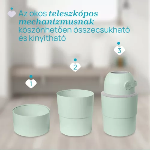Teleszkópos pelenkatároló (15 db nejlonzsákkal) extra utántölt költség nélkül - Chicco